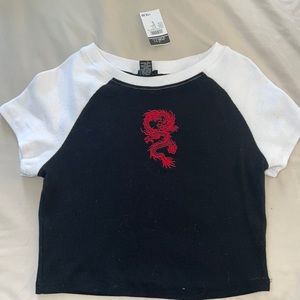 Rue 21: crop top                   Size: large